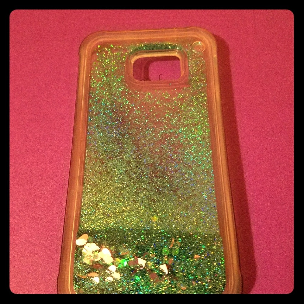 Galaxy s7 active glitter case